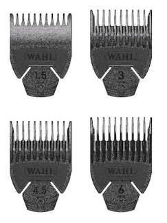 Wahl Chromini Attachment Comb Set (4 Pieces)